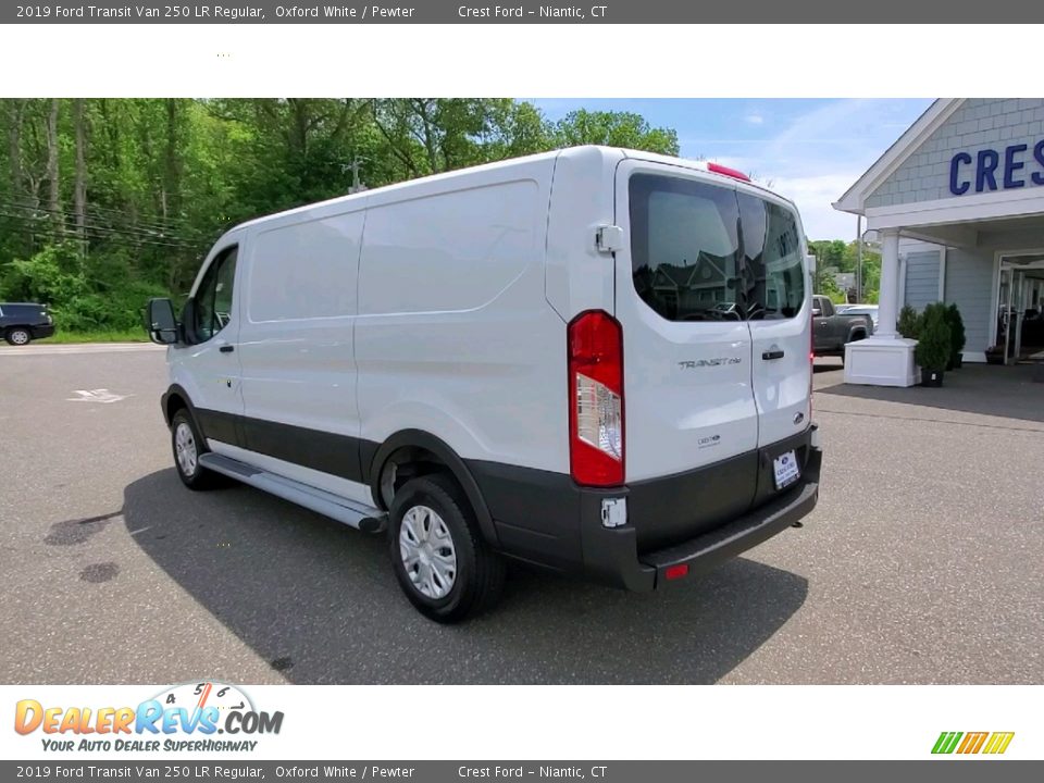 2019 Ford Transit Van 250 LR Regular Oxford White / Pewter Photo #5