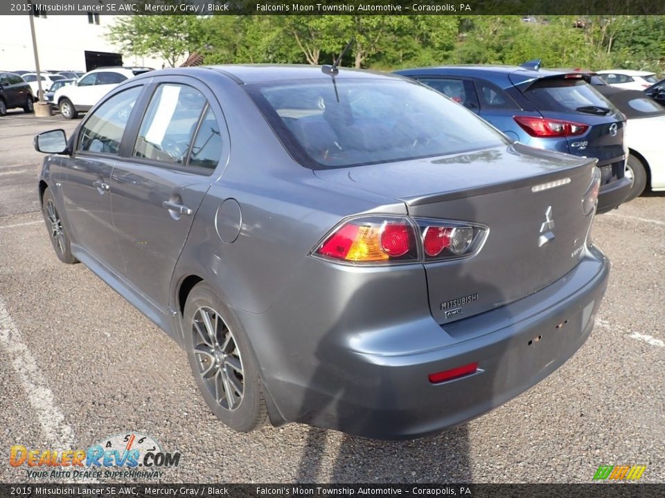 2015 Mitsubishi Lancer SE AWC Mercury Gray / Black Photo #2