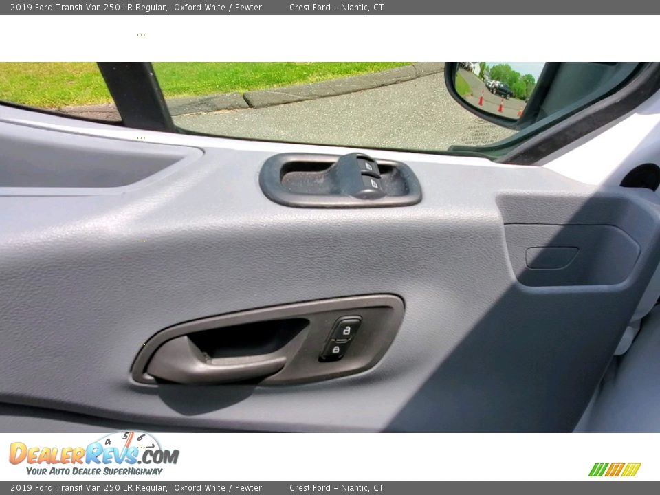 2019 Ford Transit Van 250 LR Regular Oxford White / Pewter Photo #12