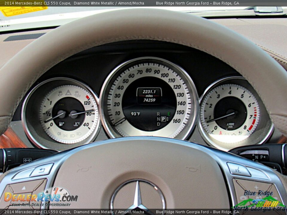 2014 Mercedes-Benz CLS 550 Coupe Gauges Photo #16