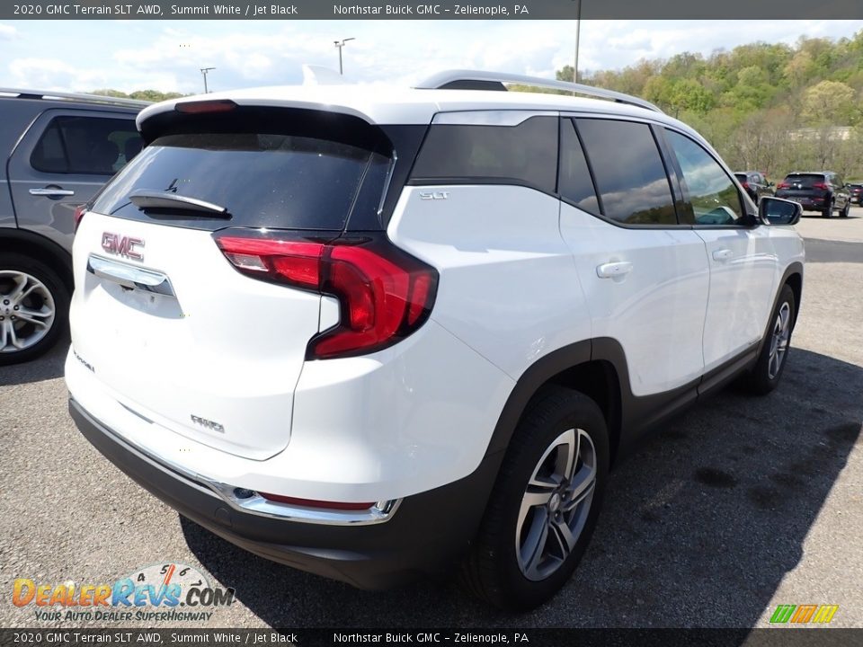 2020 GMC Terrain SLT AWD Summit White / Jet Black Photo #5