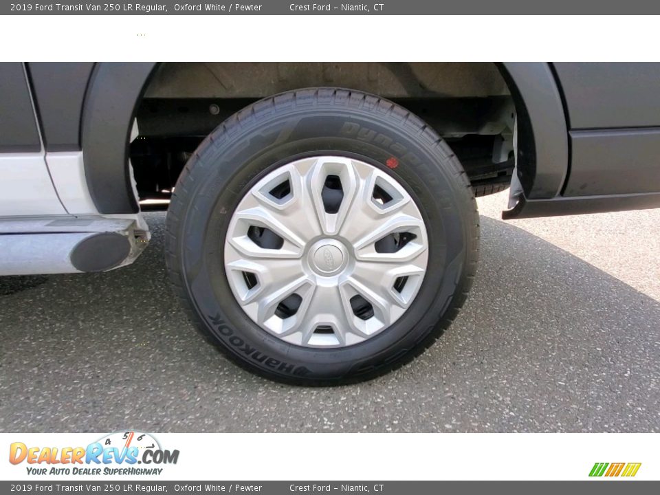 2019 Ford Transit Van 250 LR Regular Oxford White / Pewter Photo #17
