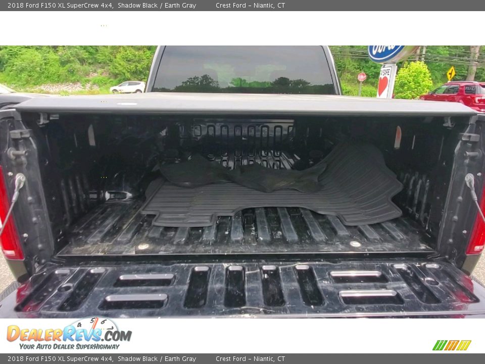 2018 Ford F150 XL SuperCrew 4x4 Shadow Black / Earth Gray Photo #20