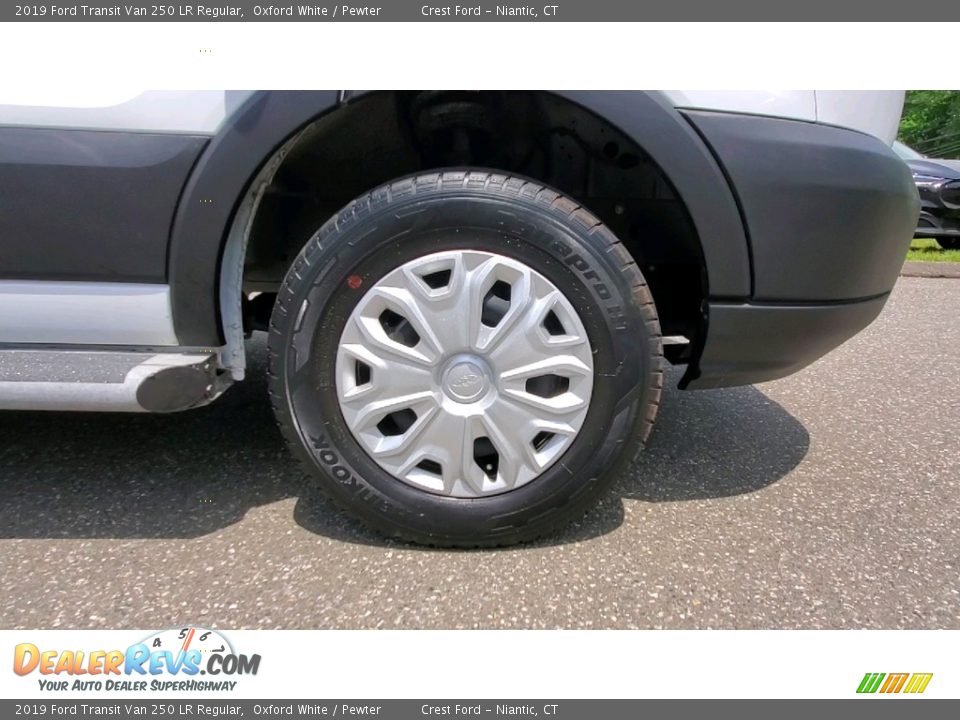 2019 Ford Transit Van 250 LR Regular Oxford White / Pewter Photo #23