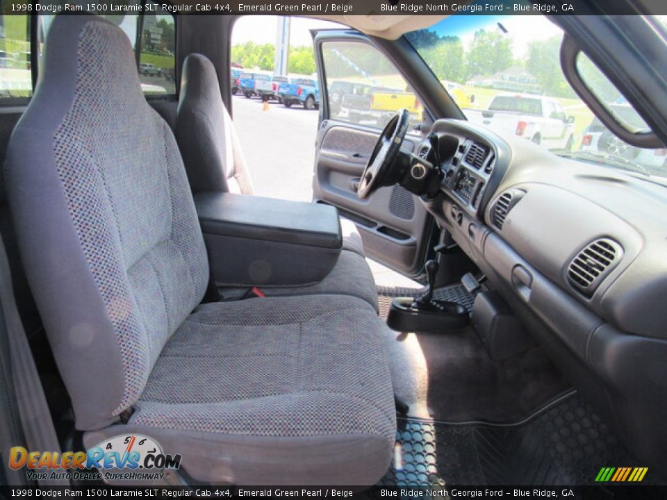 Front Seat of 1998 Dodge Ram 1500 Laramie SLT Regular Cab 4x4 Photo #13