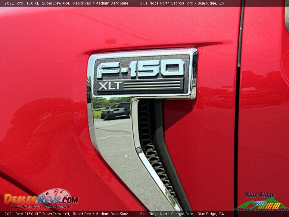 2021 Ford F150 XLT SuperCrew 4x4 Rapid Red / Medium Dark Slate Photo #27