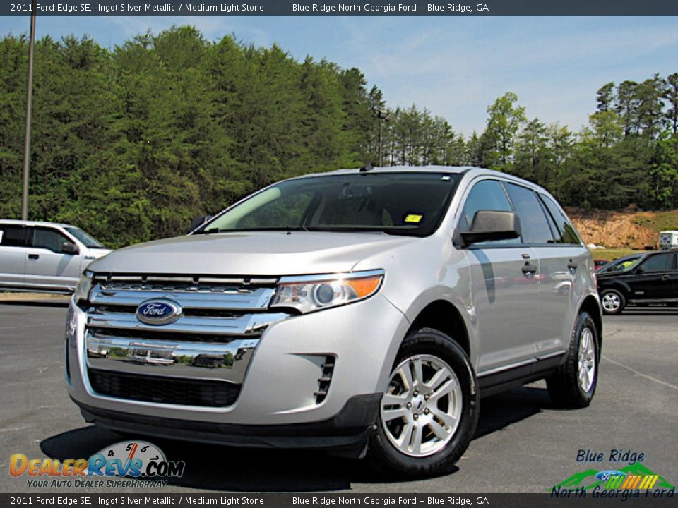 2011 Ford Edge SE Ingot Silver Metallic / Medium Light Stone Photo #1