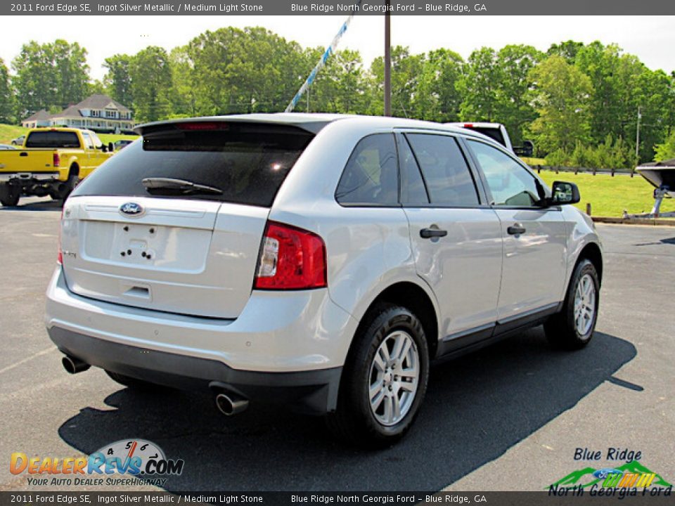 2011 Ford Edge SE Ingot Silver Metallic / Medium Light Stone Photo #5