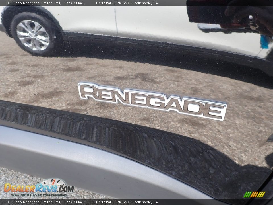 2017 Jeep Renegade Limited 4x4 Black / Black Photo #5