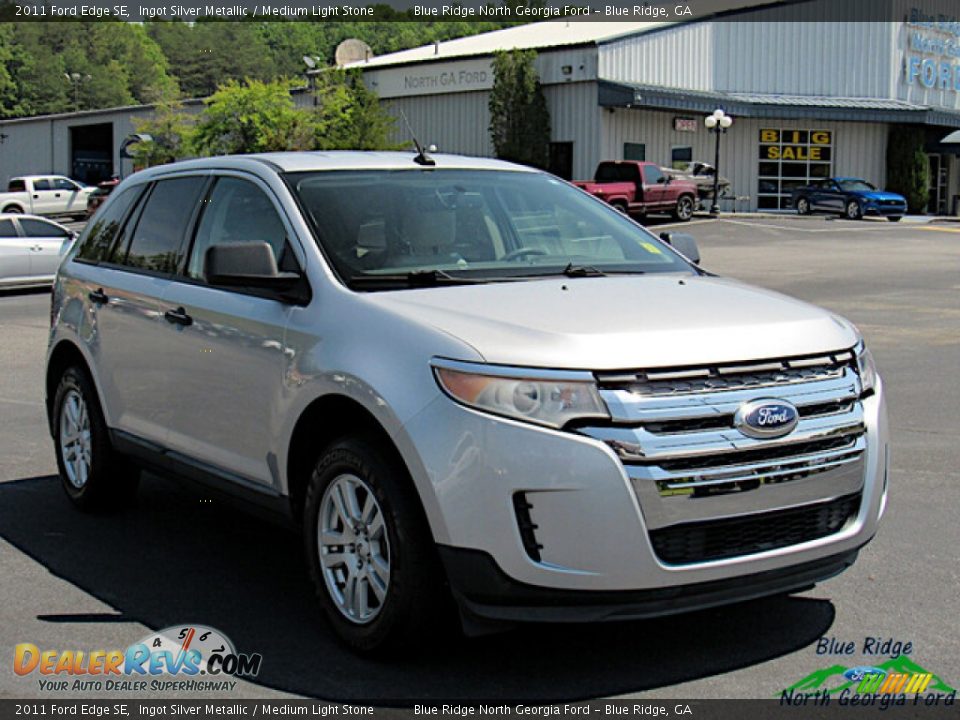 2011 Ford Edge SE Ingot Silver Metallic / Medium Light Stone Photo #7