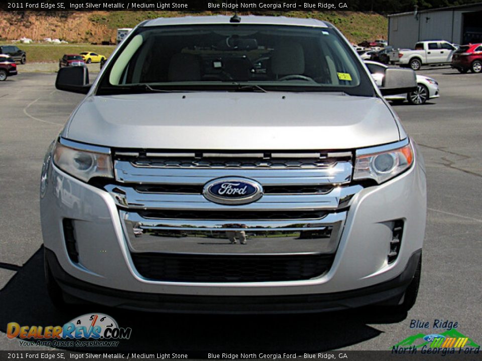 2011 Ford Edge SE Ingot Silver Metallic / Medium Light Stone Photo #8