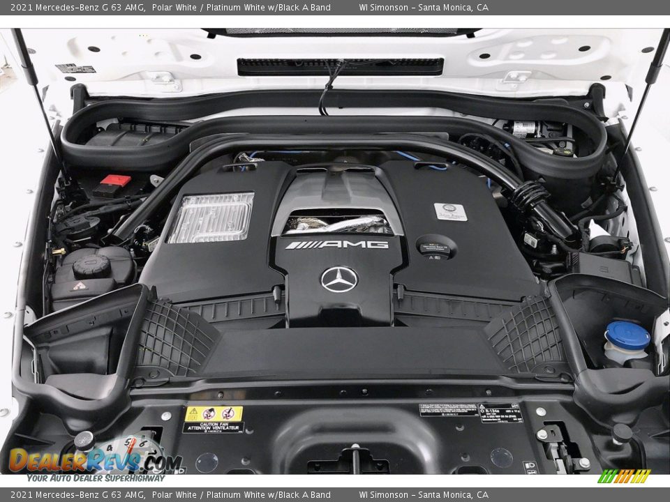 2021 Mercedes-Benz G 63 AMG 4.0 Liter DI biturbo DOHC 32-Valve VVT V8 Engine Photo #9