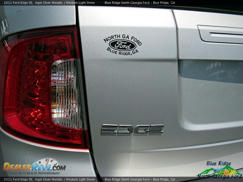 2011 Ford Edge SE Ingot Silver Metallic / Medium Light Stone Photo #29