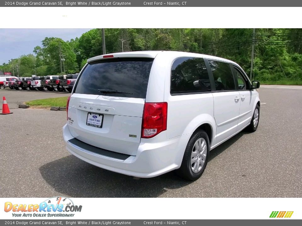 2014 Dodge Grand Caravan SE Bright White / Black/Light Graystone Photo #7
