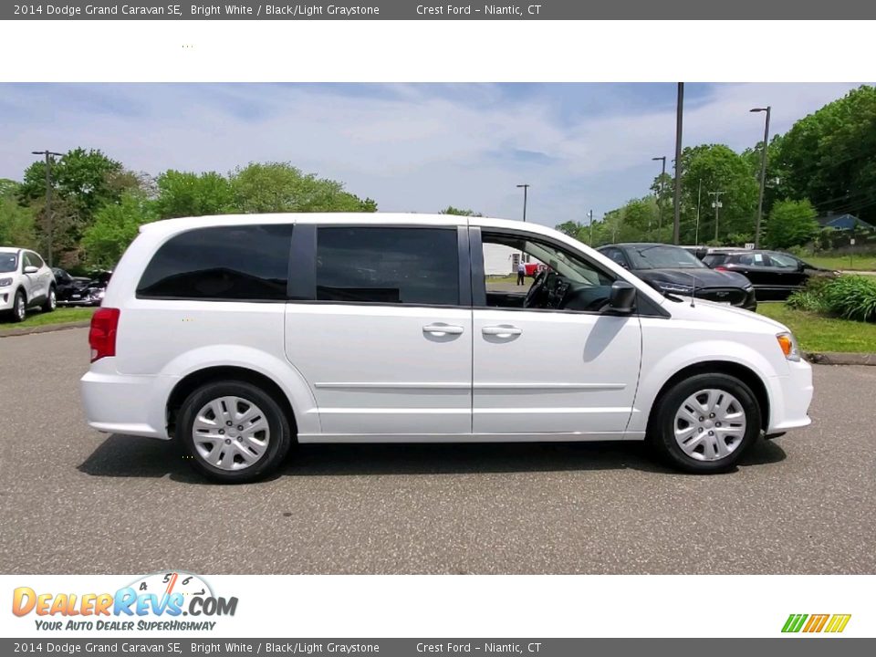 2014 Dodge Grand Caravan SE Bright White / Black/Light Graystone Photo #8