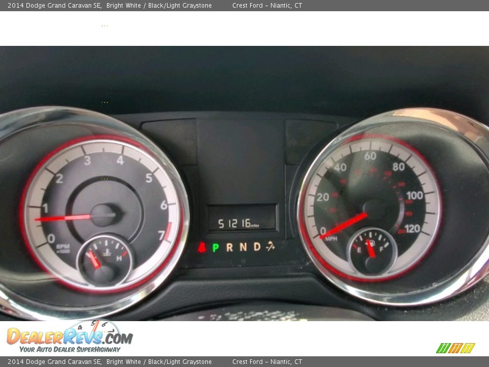 2014 Dodge Grand Caravan SE Bright White / Black/Light Graystone Photo #13