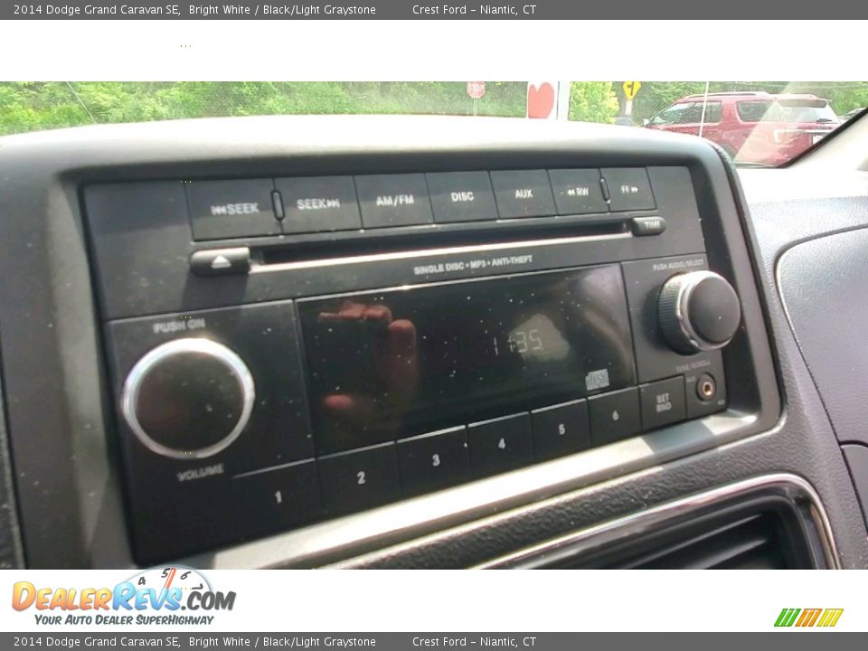2014 Dodge Grand Caravan SE Bright White / Black/Light Graystone Photo #14