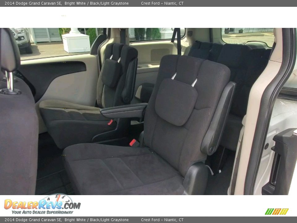 2014 Dodge Grand Caravan SE Bright White / Black/Light Graystone Photo #16
