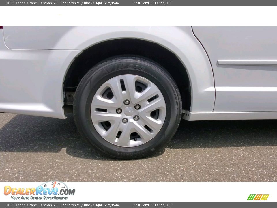 2014 Dodge Grand Caravan SE Bright White / Black/Light Graystone Photo #20