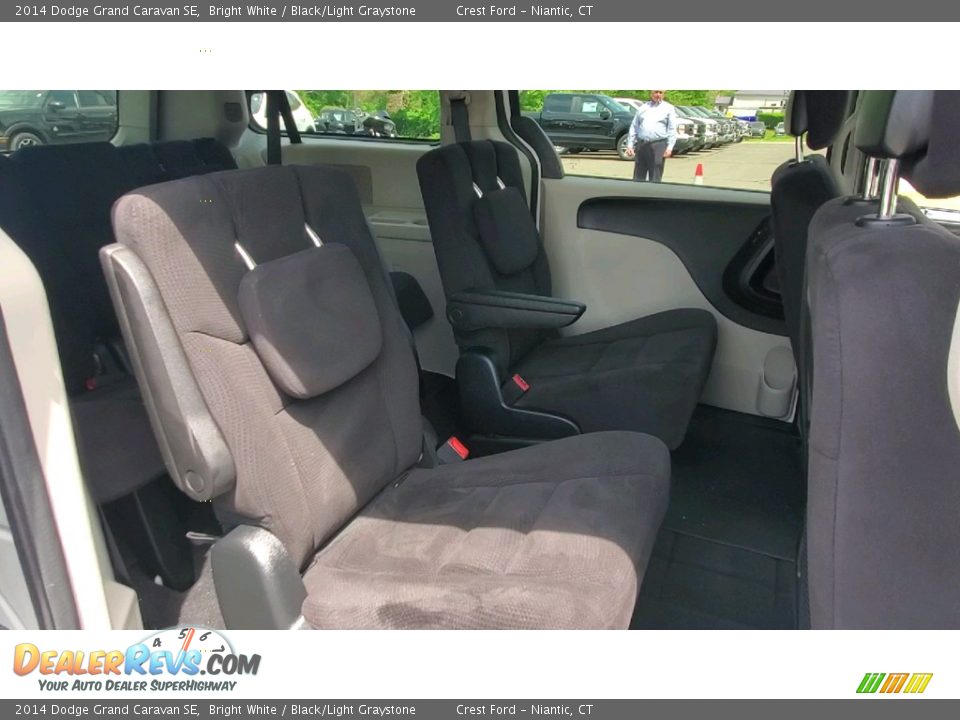 2014 Dodge Grand Caravan SE Bright White / Black/Light Graystone Photo #21
