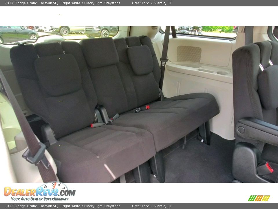 2014 Dodge Grand Caravan SE Bright White / Black/Light Graystone Photo #22