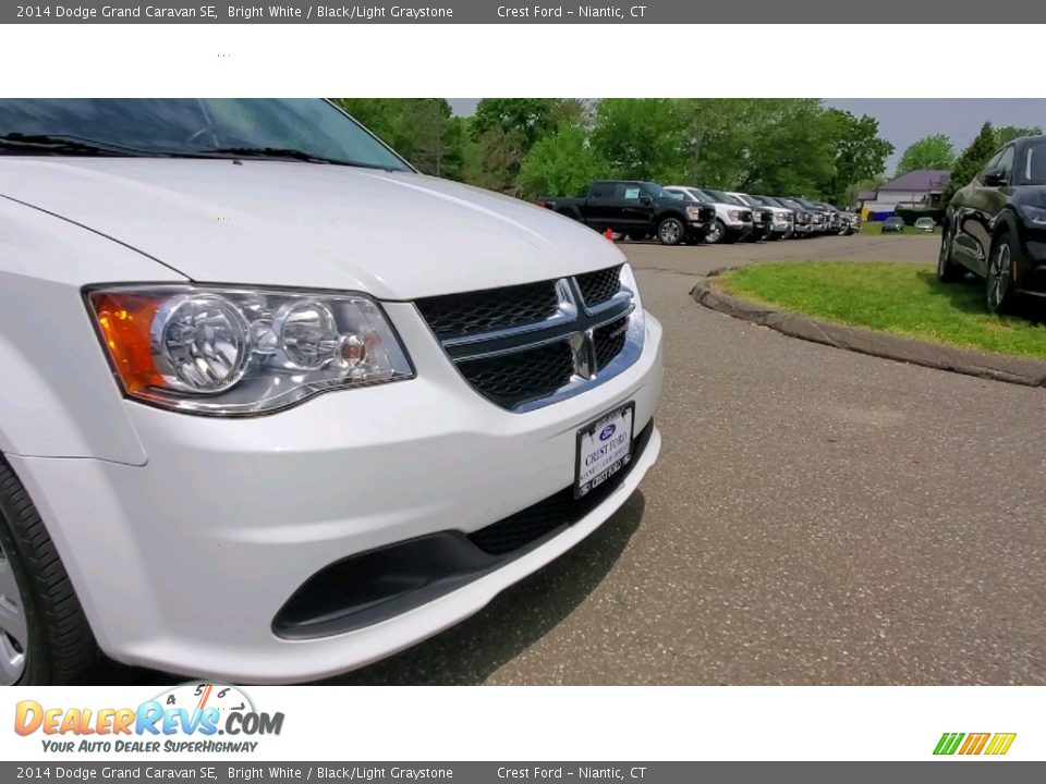 2014 Dodge Grand Caravan SE Bright White / Black/Light Graystone Photo #26