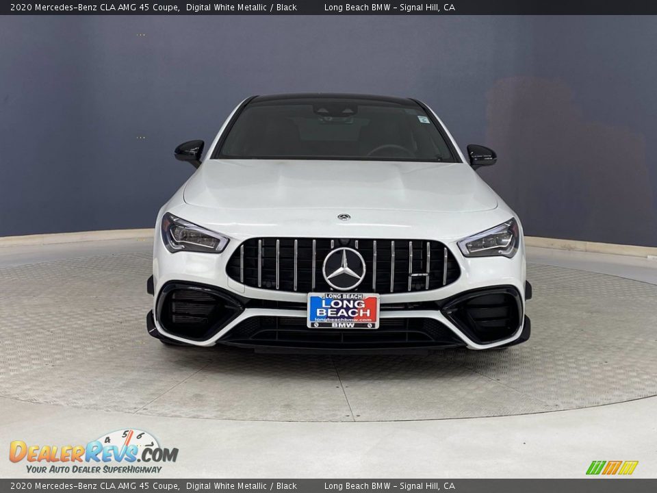 2020 Mercedes-Benz CLA AMG 45 Coupe Digital White Metallic / Black Photo #2