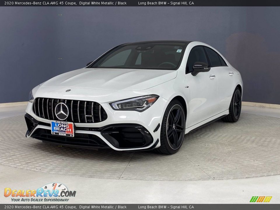2020 Mercedes-Benz CLA AMG 45 Coupe Digital White Metallic / Black Photo #3