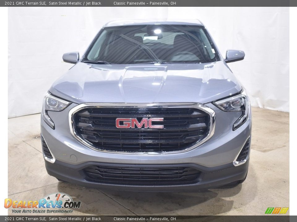 2021 GMC Terrain SLE Satin Steel Metallic / Jet Black Photo #4