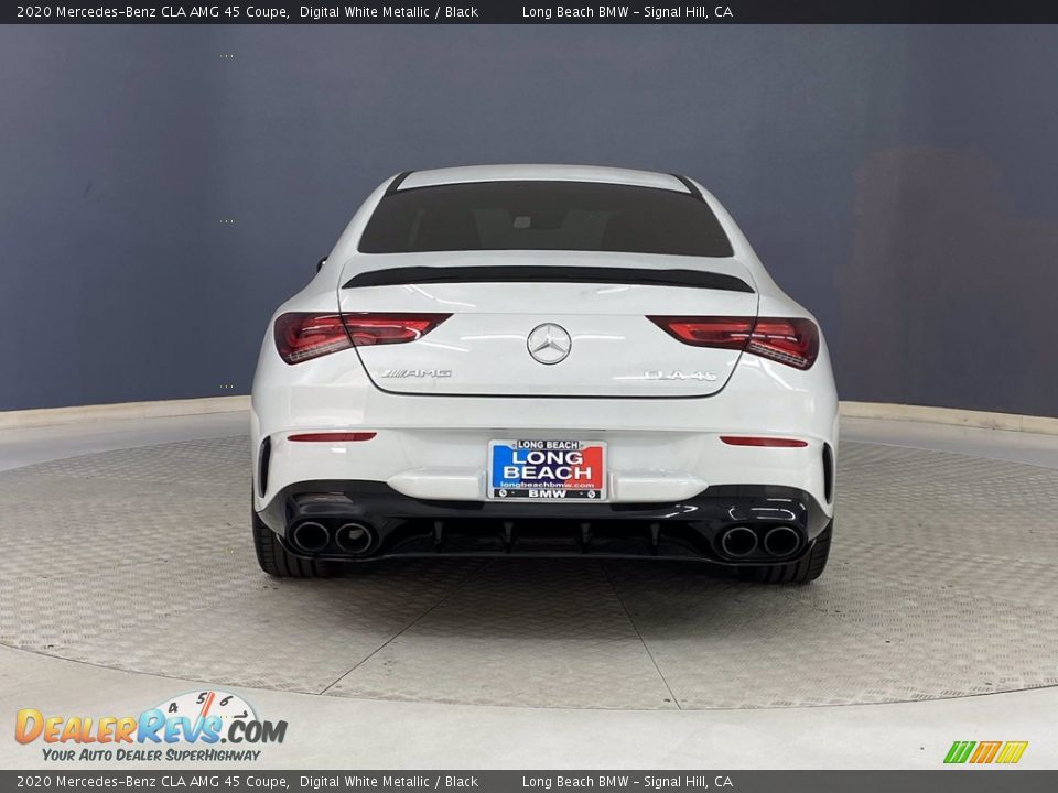 2020 Mercedes-Benz CLA AMG 45 Coupe Digital White Metallic / Black Photo #4