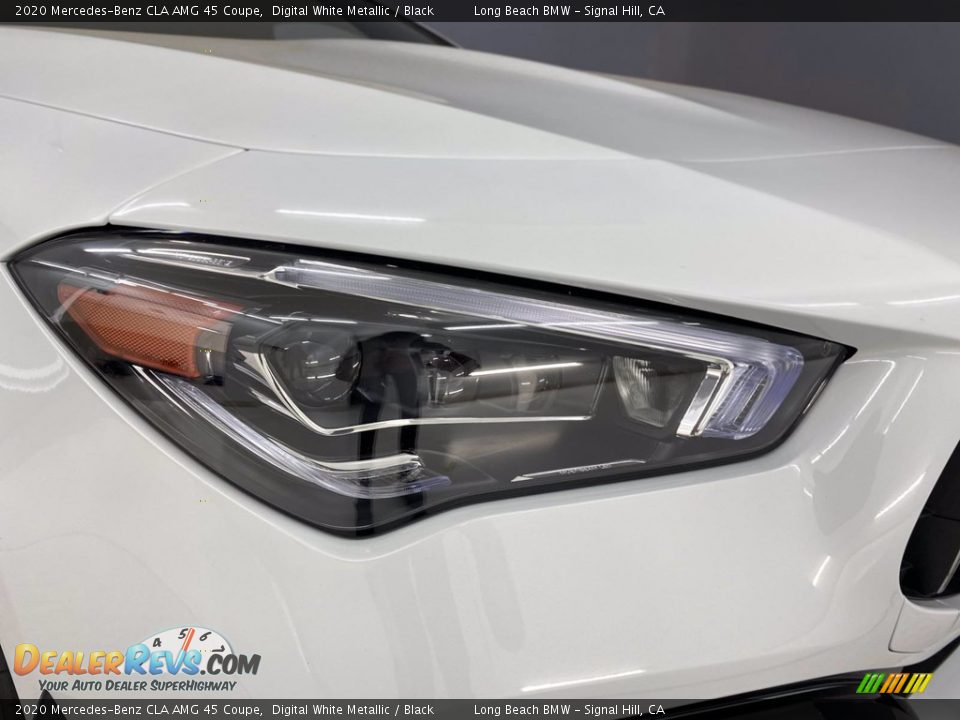 2020 Mercedes-Benz CLA AMG 45 Coupe Digital White Metallic / Black Photo #7