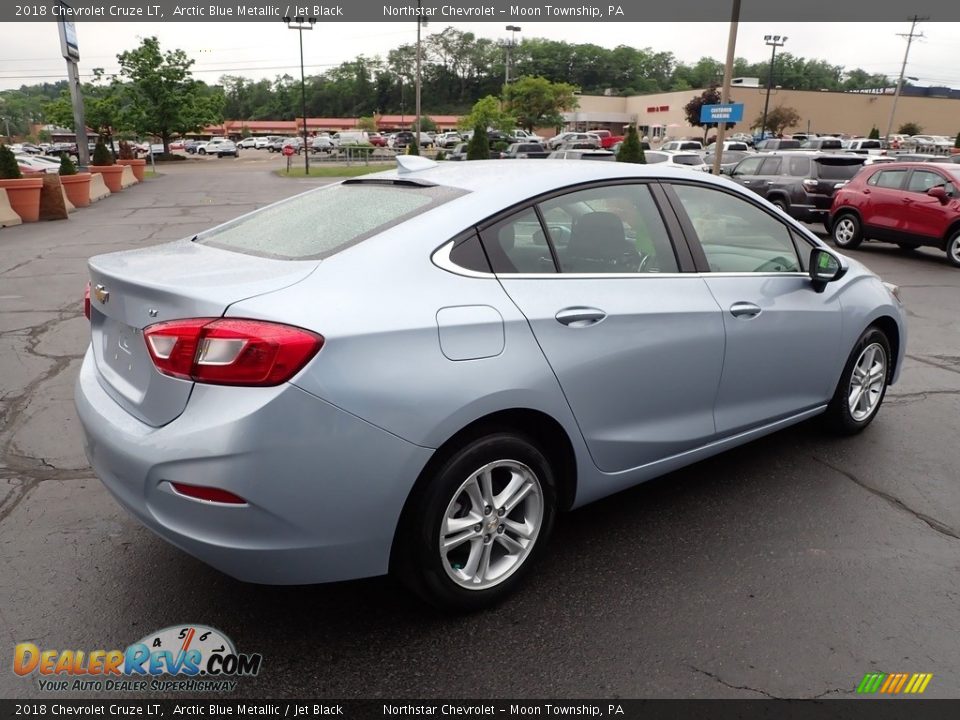 2018 Chevrolet Cruze LT Arctic Blue Metallic / Jet Black Photo #9