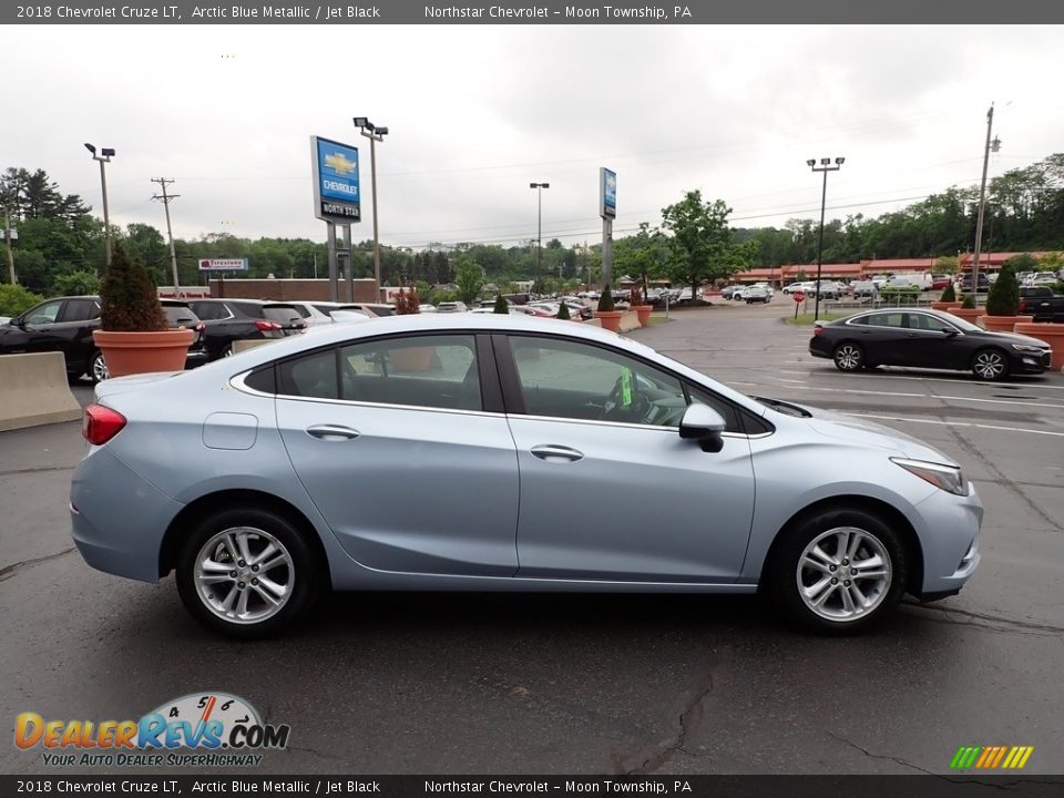 2018 Chevrolet Cruze LT Arctic Blue Metallic / Jet Black Photo #10