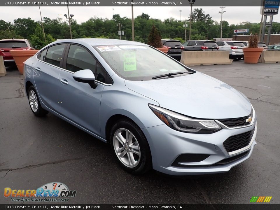 2018 Chevrolet Cruze LT Arctic Blue Metallic / Jet Black Photo #11