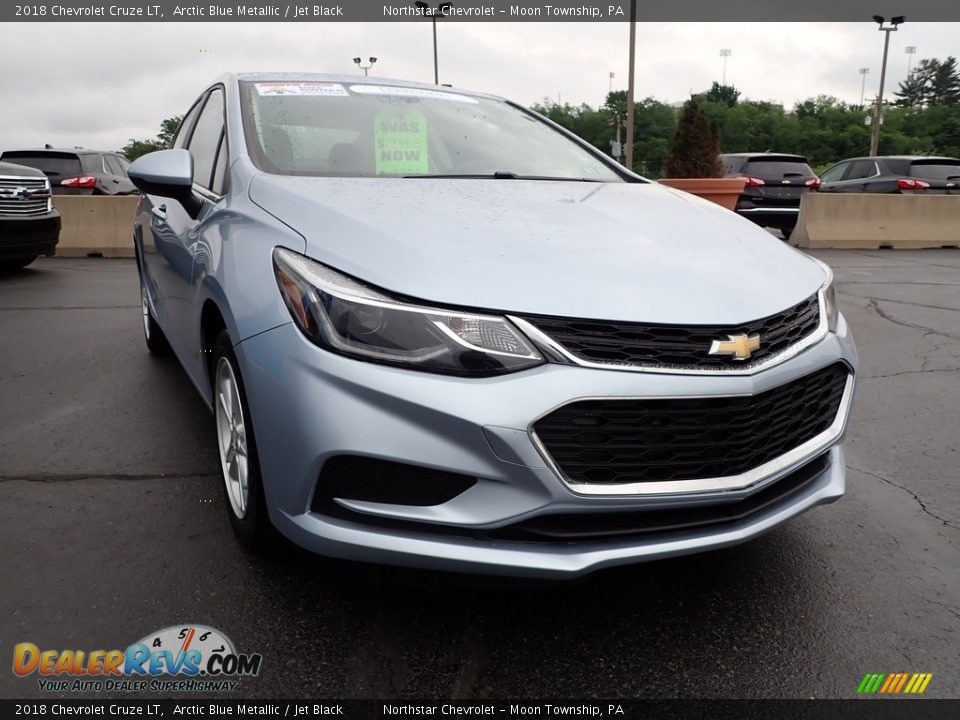 2018 Chevrolet Cruze LT Arctic Blue Metallic / Jet Black Photo #12