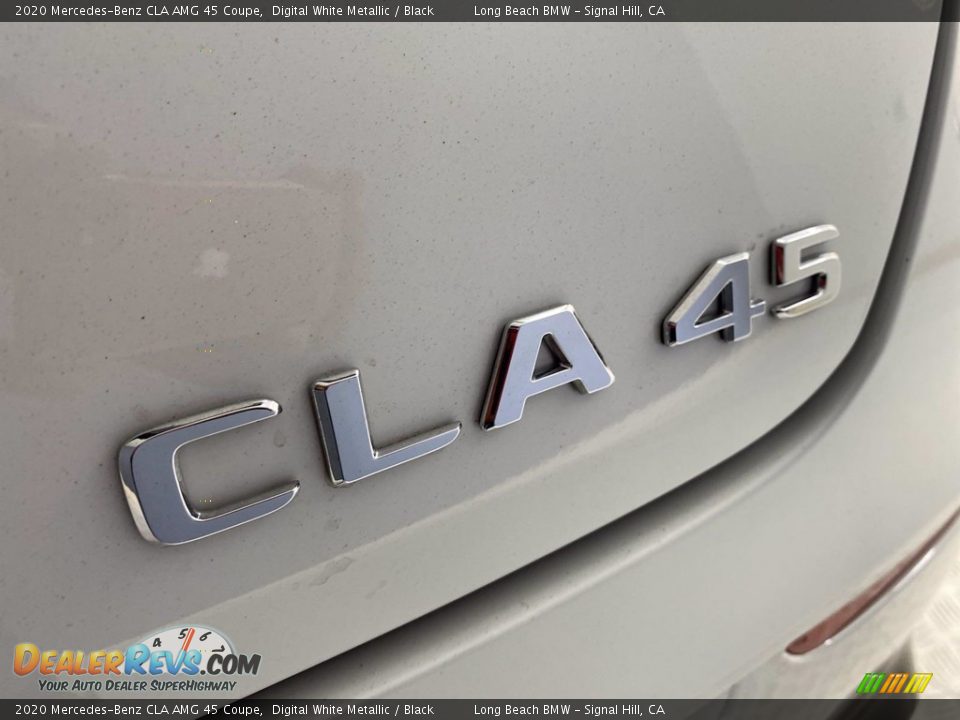 2020 Mercedes-Benz CLA AMG 45 Coupe Digital White Metallic / Black Photo #11