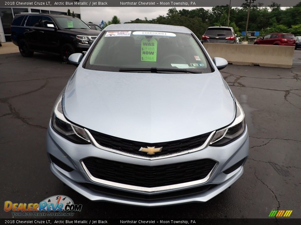 2018 Chevrolet Cruze LT Arctic Blue Metallic / Jet Black Photo #13