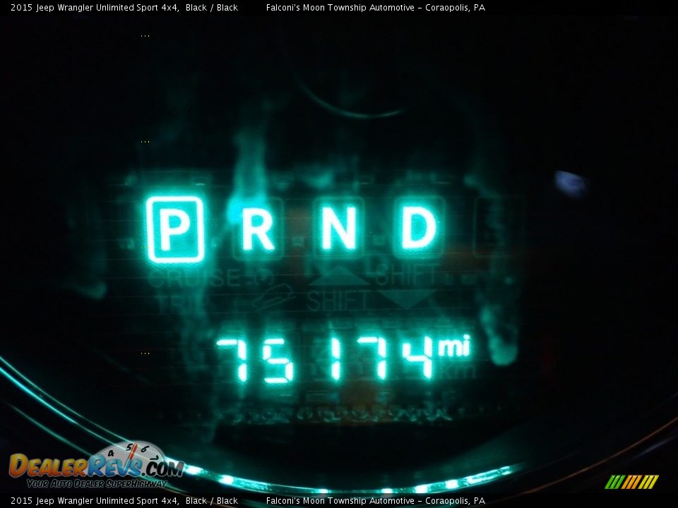 2015 Jeep Wrangler Unlimited Sport 4x4 Black / Black Photo #24