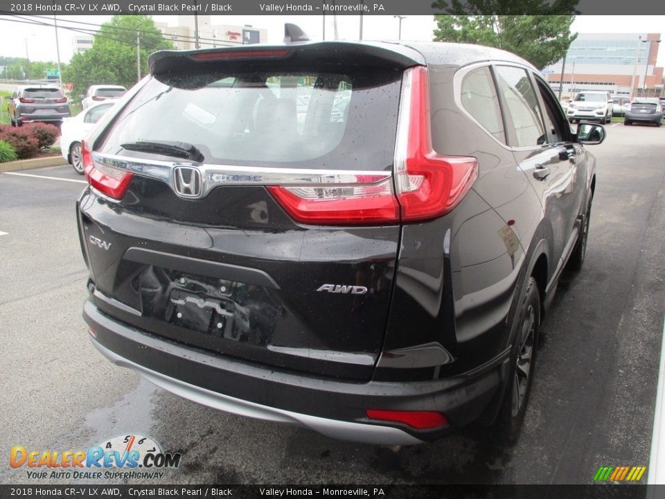 2018 Honda CR-V LX AWD Crystal Black Pearl / Black Photo #5