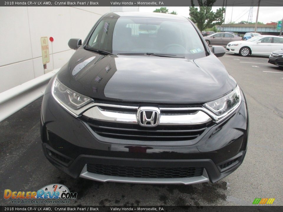 2018 Honda CR-V LX AWD Crystal Black Pearl / Black Photo #8