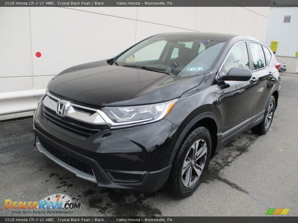 2018 Honda CR-V LX AWD Crystal Black Pearl / Black Photo #9