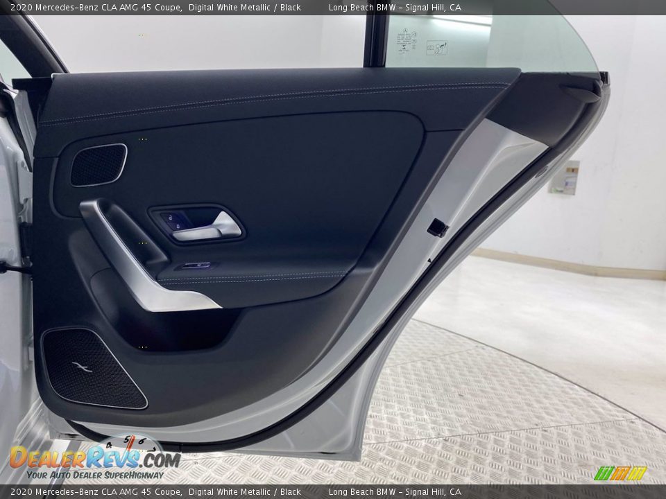 2020 Mercedes-Benz CLA AMG 45 Coupe Digital White Metallic / Black Photo #34