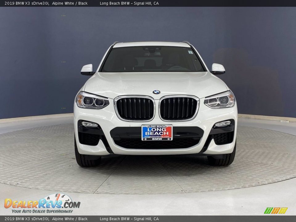 2019 BMW X3 sDrive30i Alpine White / Black Photo #2