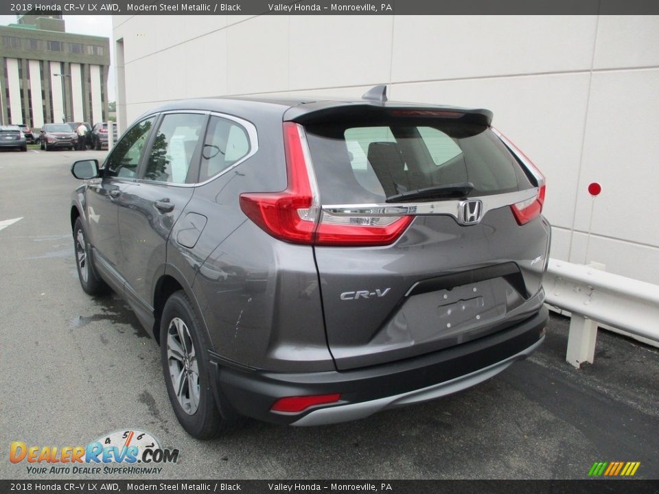 2018 Honda CR-V LX AWD Modern Steel Metallic / Black Photo #3