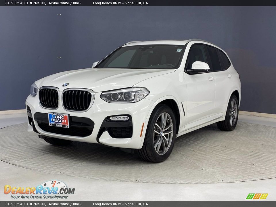 2019 BMW X3 sDrive30i Alpine White / Black Photo #3