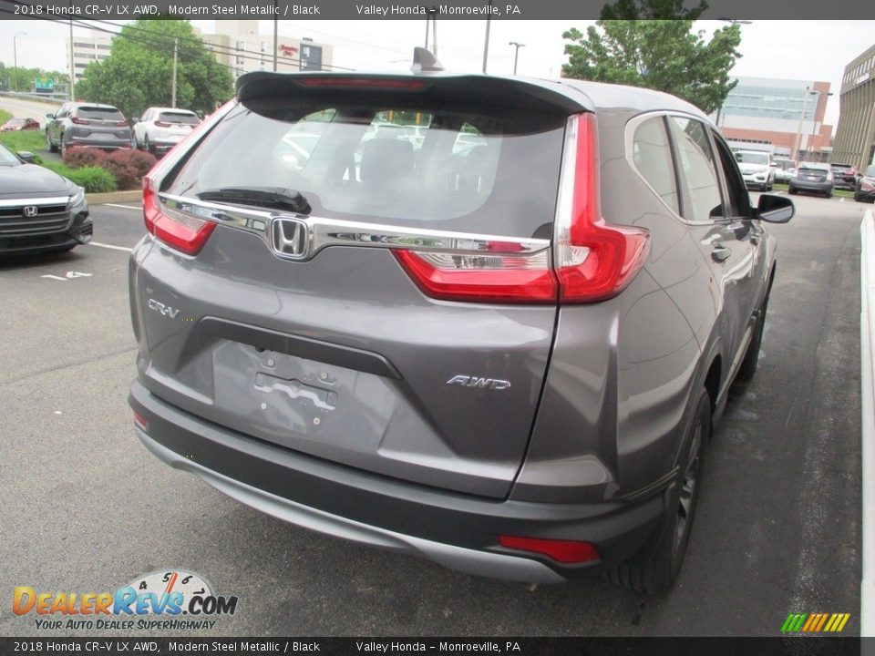 2018 Honda CR-V LX AWD Modern Steel Metallic / Black Photo #5