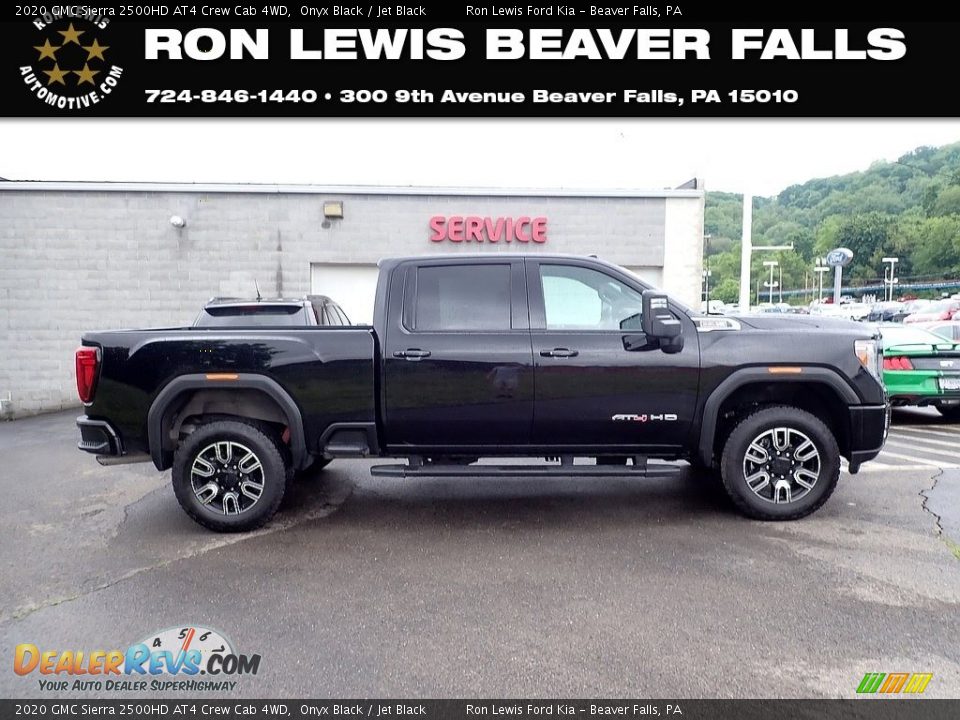2020 GMC Sierra 2500HD AT4 Crew Cab 4WD Onyx Black / Jet Black Photo #1