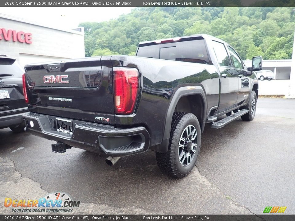 2020 GMC Sierra 2500HD AT4 Crew Cab 4WD Onyx Black / Jet Black Photo #2