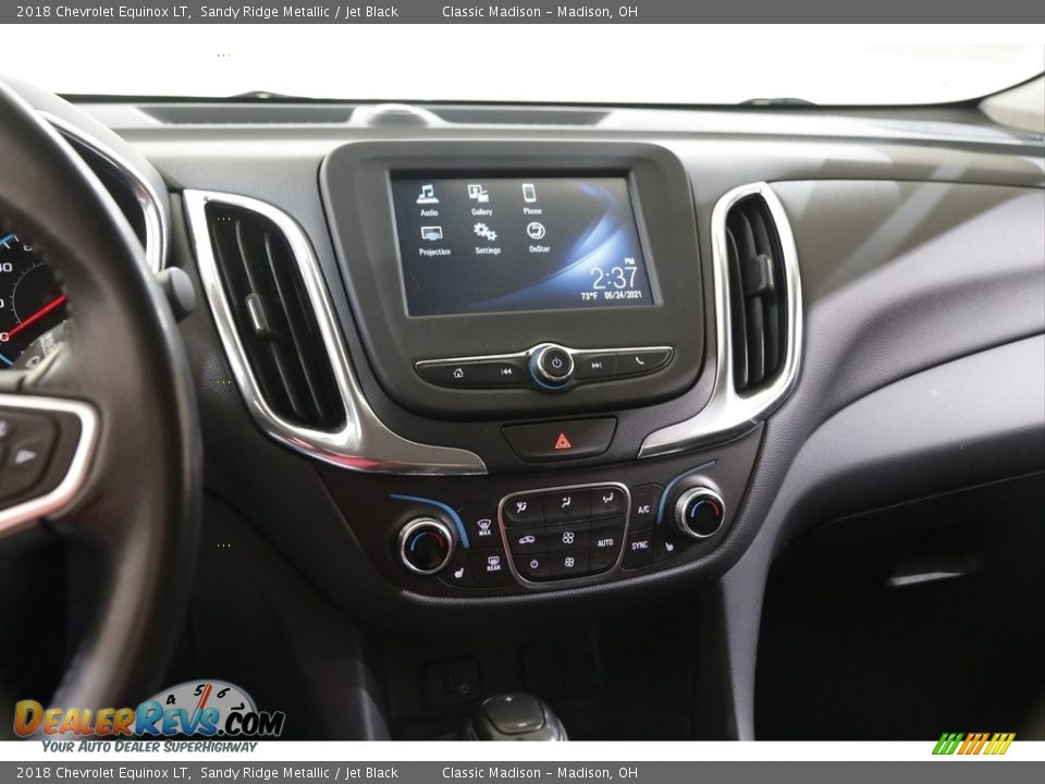 2018 Chevrolet Equinox LT Sandy Ridge Metallic / Jet Black Photo #9