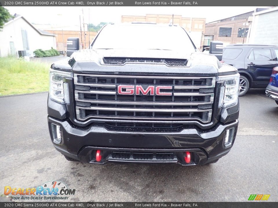 2020 GMC Sierra 2500HD AT4 Crew Cab 4WD Onyx Black / Jet Black Photo #4